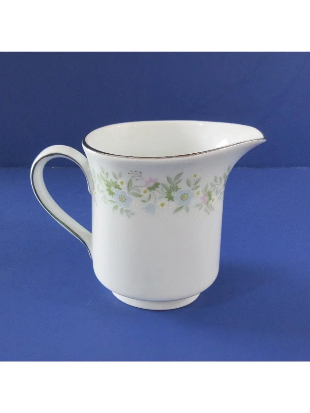 Vintage Johann Haviland Creamer Sugar Bowl Set Forever Spring Bavaria Germany